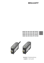 Balluff BAE SA-OH-064-NP-S75G Betriebsanleitung