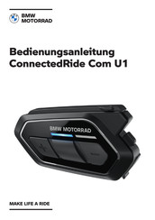 BMW Motorrad ConnectedRide Com U1 Bedienungsanleitung