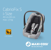 Maxi-Cosi CabrioFix S i-Size Bedienungsanleitung