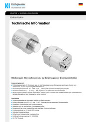 kirchgaesser FQR16 Technische Information