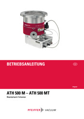 Pfeiffer Vacuum ATH 500 MT Betriebsanleitung