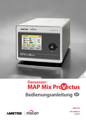 Ametek mocon Dansensor MAP Mix ProVectus Bedienungsanleitung