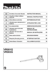 Makita VR001G Betriebsanleitung