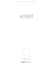 AXENT Axent.one Bedienungsanleitung