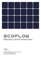 EcoFlow 3-11-015000 Bedienungsanleitung