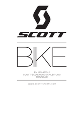 Scott Sports ADDICT GRAVEL 30 Bedienungsanleitung