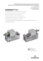 Emerson AVENTICS PM1 Betriebsanleitung