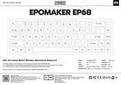 Epomaker EP68 Schnellstartanleitung