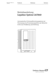 Endress+Hauser Liquiline System CAT860 Betriebsanleitung