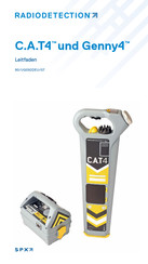 Radiodetection C.A.T4 series Leitfaden