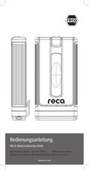 RECA R200 Bedienungsanleitung