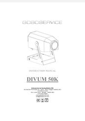 Goboservice DIVUM 50K Gebrauchsanweisung
