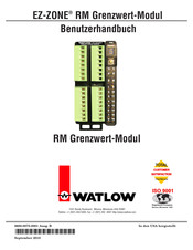Watlow EZ-ZONE RML Benutzerhandbuch