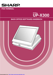 Sharp UP-X300 Softwarehandbuch