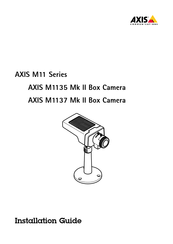 Axis Communications M11-Serie Installationsanleitung