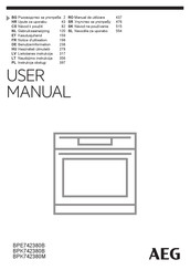 AEG BPE742380B Benutzerinformation