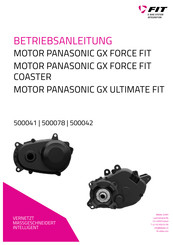 Panasonic GX FORCE FIT COASTER Betriebsanleitung