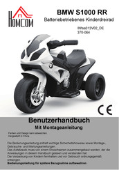 HOMCOM 370-064 Benutzerhandbuch Mit Montageanleitung