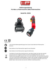 HP Autozubehor HP20361 Bedienungsanleitung