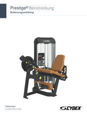 CYBEX Prestige 21050 Bedienungsanleitung