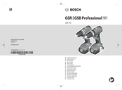 Bosch GSB 18V-45 Professional Originalbetriebsanleitung