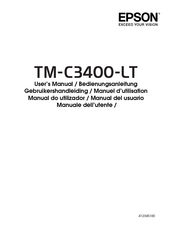 Epson TM-C3400-LT Bedienungsanleitung