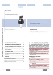 bürkert 8020 Bedienungsanleitung