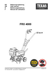 Texas Equipment FRX 4000 Bedienungsanleitung