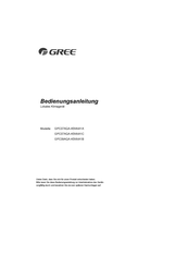 Gree GPC07AQA-K5NNA1C Bedienungsanleitung