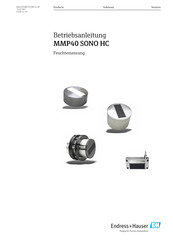 Endress+Hauser MMP40 SONO HC Betriebsanleitung