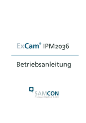 Samcon ExCam IPM2036 Betriebsanleitung