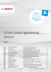 Bosch SmartGrow Life MSGP3L Gebrauchsanleitung
