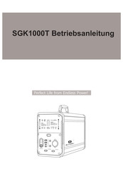 SUNGZU SGK1000T Betriebsanleitung
