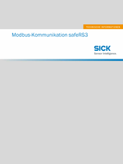 SICK safeRS3 Technische Informationen