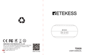 Retekess TD020 Bedienungsanleitung
