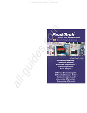 PeakTech 5150 Bedienungsanleitung