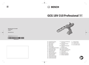 Bosch GCG 18V-310 Professional Originalbetriebsanleitung