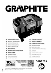 GRAPHITE 58GE105 Originalbetriebsanleitung