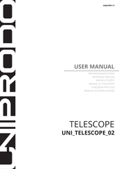 UNIPRODO UNI TELESCOPE 02 Bedienungsanleitung