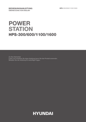 Hyundai HPS-1100 Bedienungsanleitung
