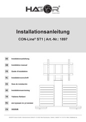 Hagor CON-Line ST1 Installationsanleitung