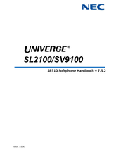 NEC SL2100 Handbuch