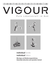 VIGOUR individual V1UP15L Montage- Und Bedienungsanleitung