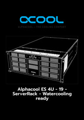Alphacool ES 4U ServerRack Bedienungsanleitung