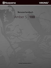 Husqvarna VIKING AMBER S 100 Benutzerhandbuch
