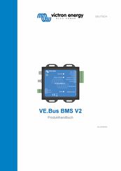 Victron energy VE.Bus BMS V2 Produkthandbuch