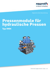 Bosch Rexroth IH04D Allgemeine Betriebsanleitung