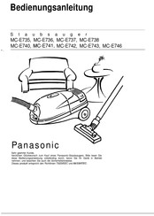 Panasonic MC-E738 Bedienungsanleitung