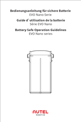 Autel EVO Nano-Serie Bedienungsanleitung