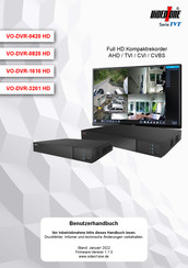 videoone VO-DVR-0820 HD Benutzerhandbuch